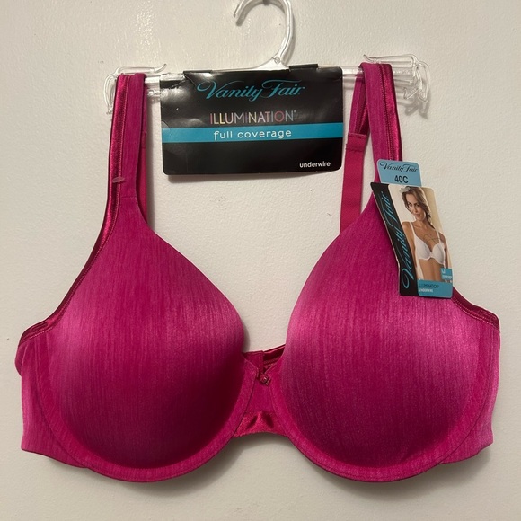 Vanity Fair Pirple Full Coverage Bra Sz 40C nwt,013 - Picture 1 of 2